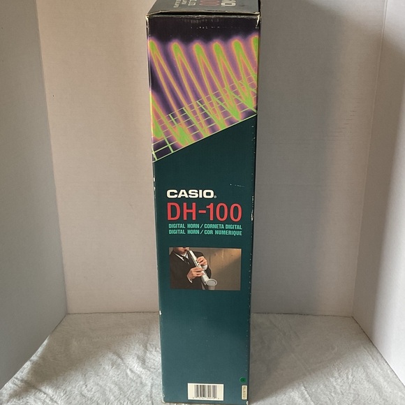 Casio DH-100 Digital Horn in silver 80’s vintage - Picture 2 of 9